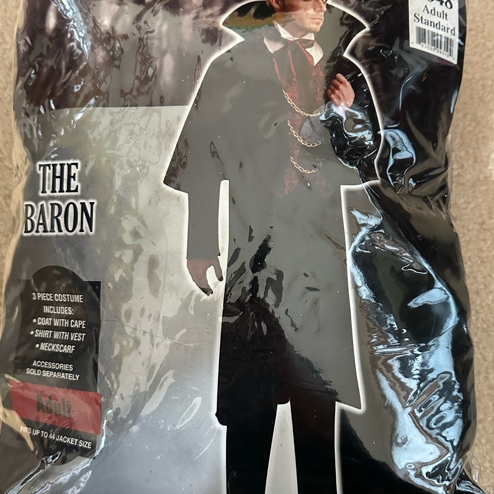 The Baron adult Halloween costume